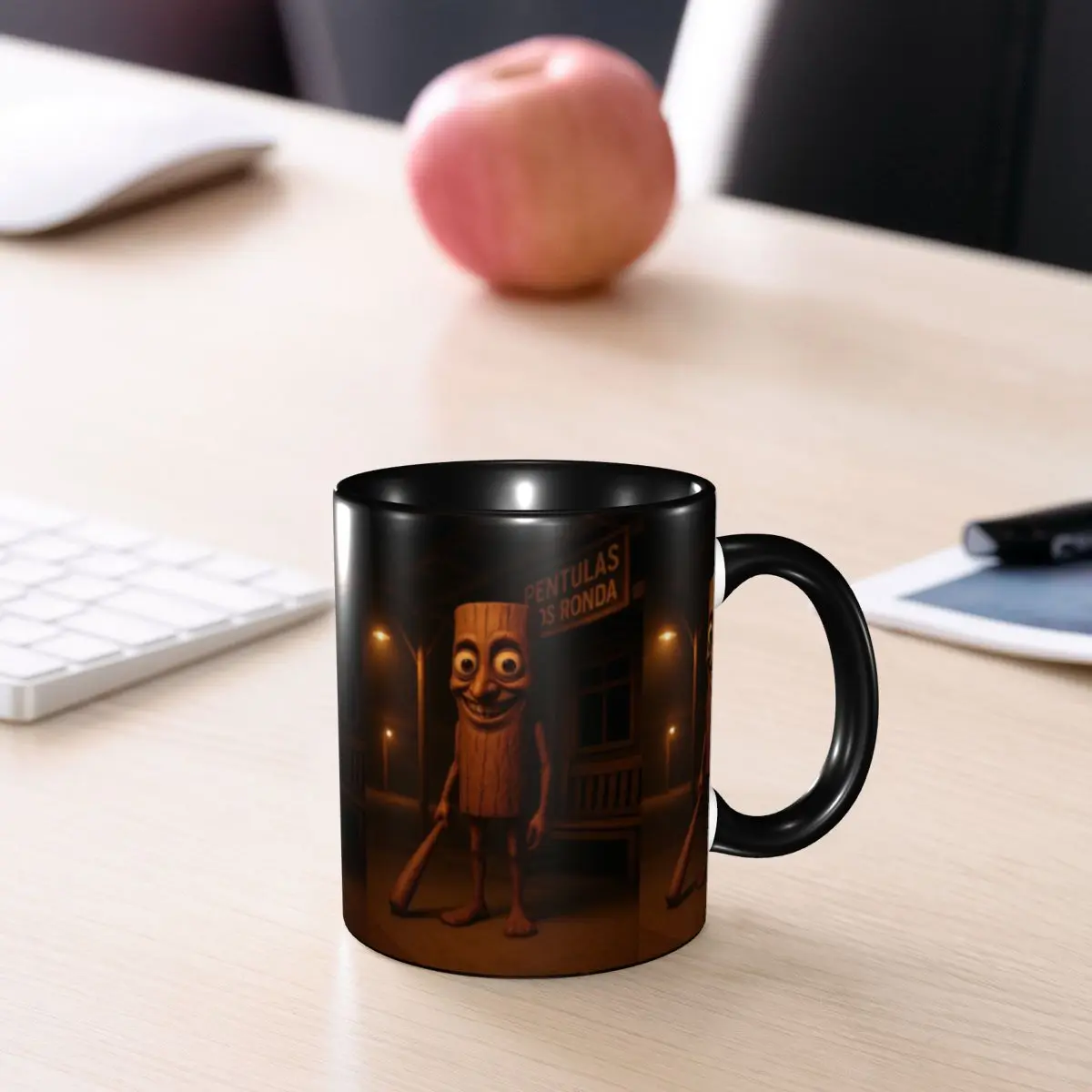 Unique Design Italian Brainrot Meme Tung Tung Sahur Accessories Mug Cute Tea Cup