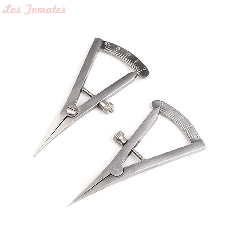 Leather Adjustable Scriber Wheel Compass With Scale Marking Tool Scriber Stitch Distance Groove Gauge Device Craftwork Supplies