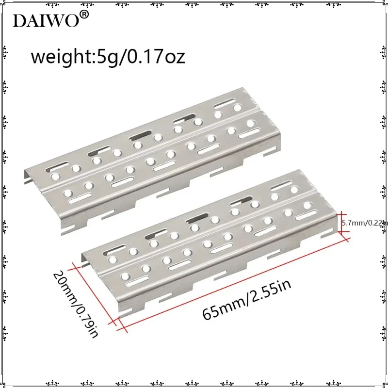 1:18 Simulation Climbing Car Scx24 Escape Plate Anti-Skid Plate Can Be Spliced and Lengthened with For Trax/as Trx4m