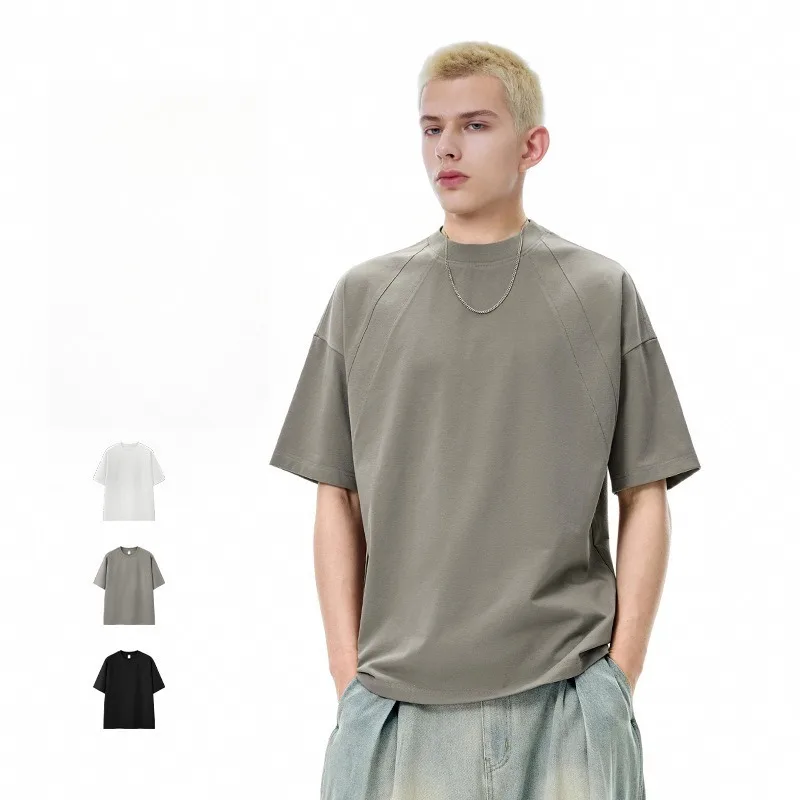 

Весна и лето 202, новый американский уличный тяжелый топ Ins, американский деконструктивный топ с короткими рукавами