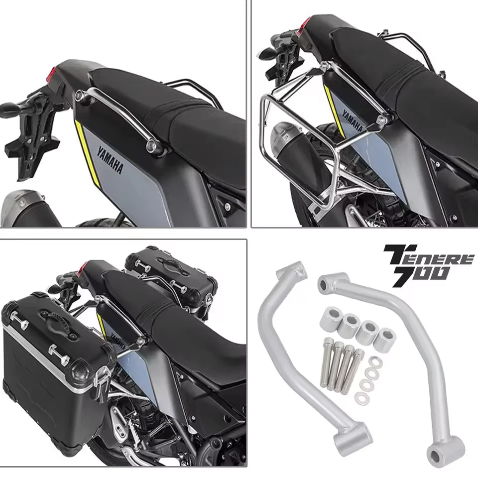 

Motorcycle Passenger Rear Handle CNC Seat Hand Handle Grab Bar Rail Accessories For Yamaha TENERE 700 Tenere700