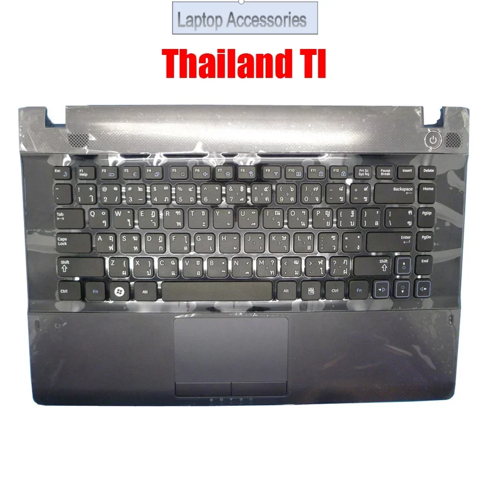 HJ Laptop Palmrest&Keyboard For Samsung RV411 RV415 RV420 Thailand TI Belgium BE Latin America LA Spain SP Brazil BR Touchpad