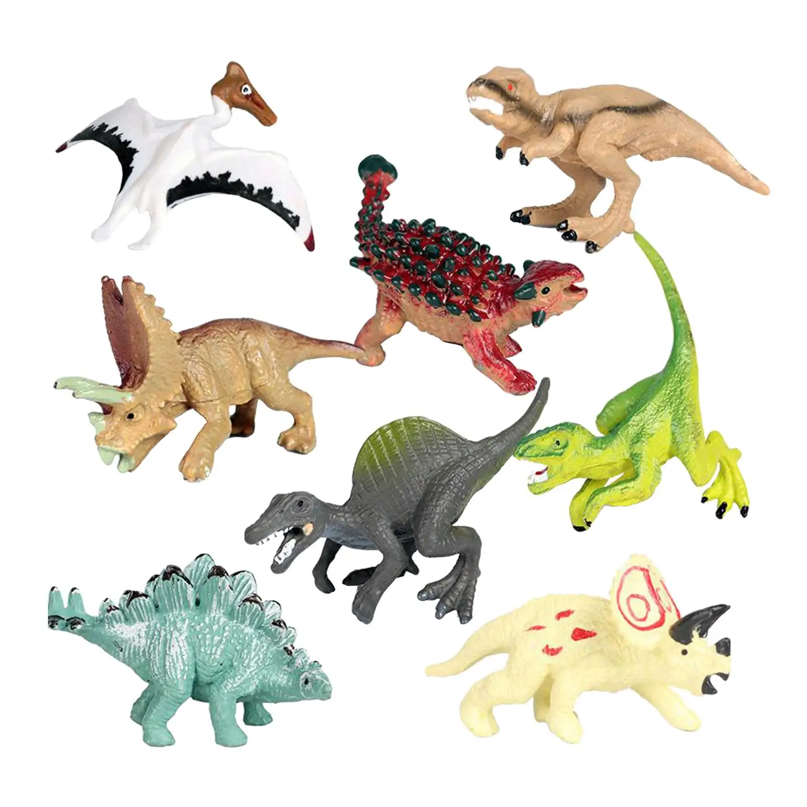 Crianças mini dinossauro figura brinquedos modelo animal atividade jogar presentes para crianças