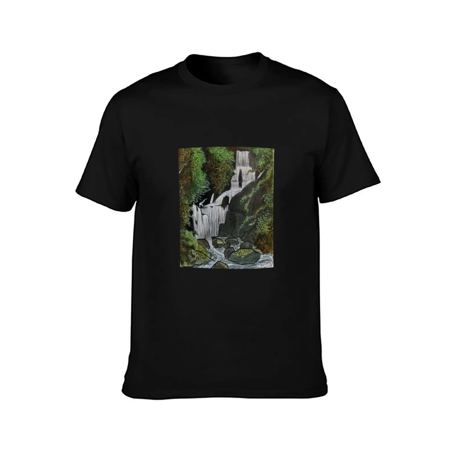 Torc Waterfall, Killarney, Co. Kerry, Ireland T-Shirt quick drying animal prinfor boys mens cotton t shirts