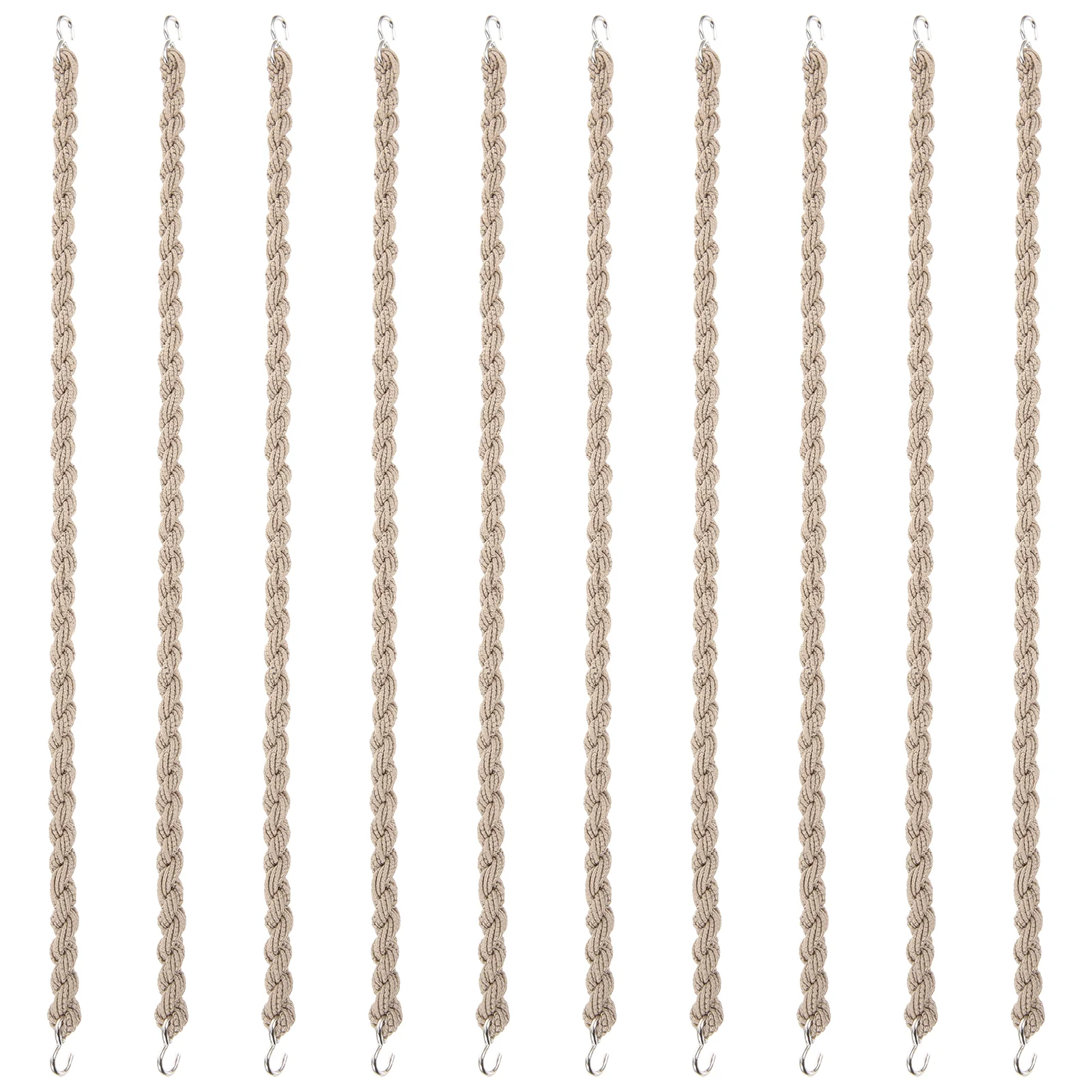 10 Pcs Leggings Elastic Binding Ropes Outdoor Boot Bands Trouser Strap Camping Shoulder Straps Portable Polyester Tie for