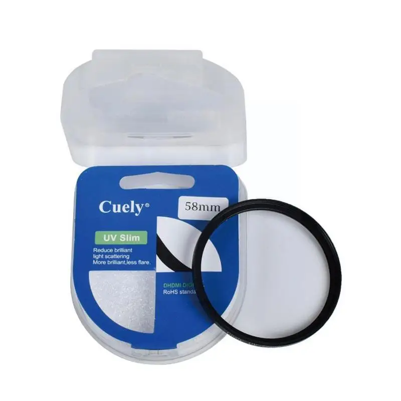 37mm ~ 58mm Ultra-thin UV Filter Protective Film Suitable For Nikon Olympus Camera Lens P1O4