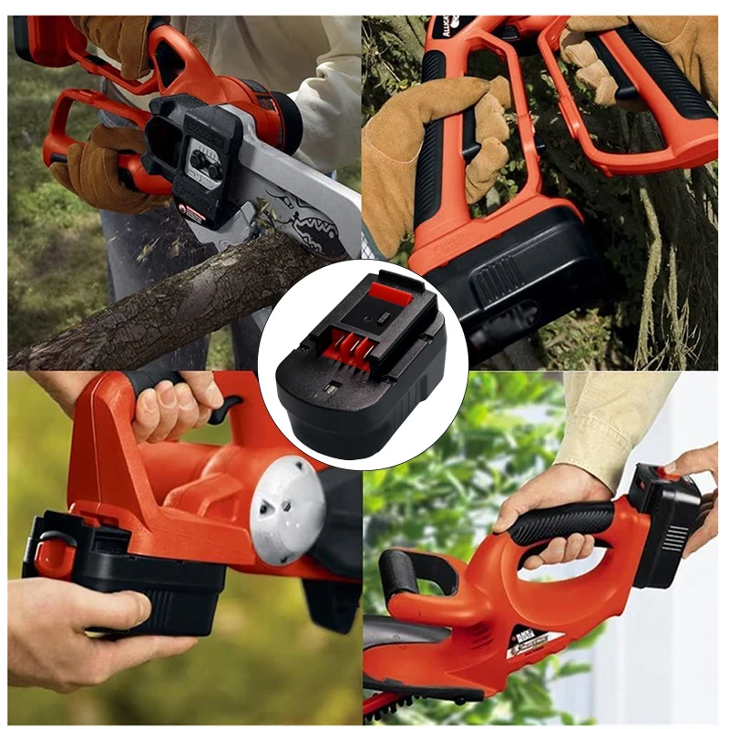 

14.4V Electric Tools Batteries 4000mAh 6000mAh NiMH Rechargeable Battery Replacement Is Suitable for Black&Decker