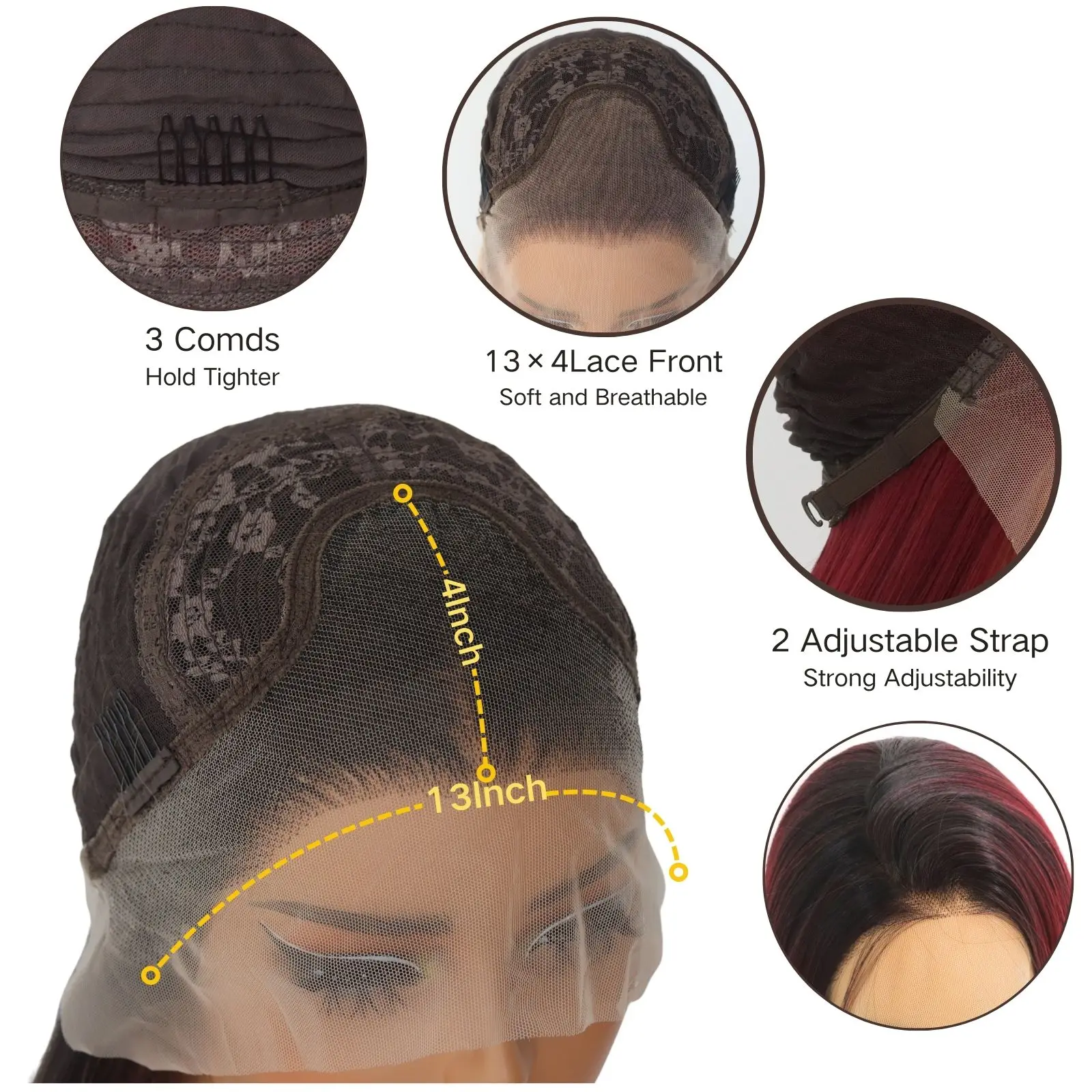 Thumbnail 4 - #56 Trending Synthetic Lace Front Wigs Right Now