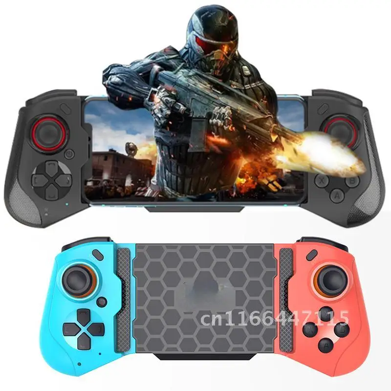 

For Mocute060 Wireless Gamepad Bluetooth Dual Mode Gaming Controller Stretch Game Handle Joystick For Mobile Phones PC Computer