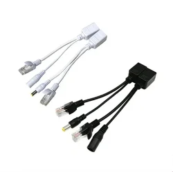Cable adaptador de alimentación pasiva por Ethernet, módulo de fuente de alimentación del inyector RJ45, divisor POE, 12-24v para cámara IP