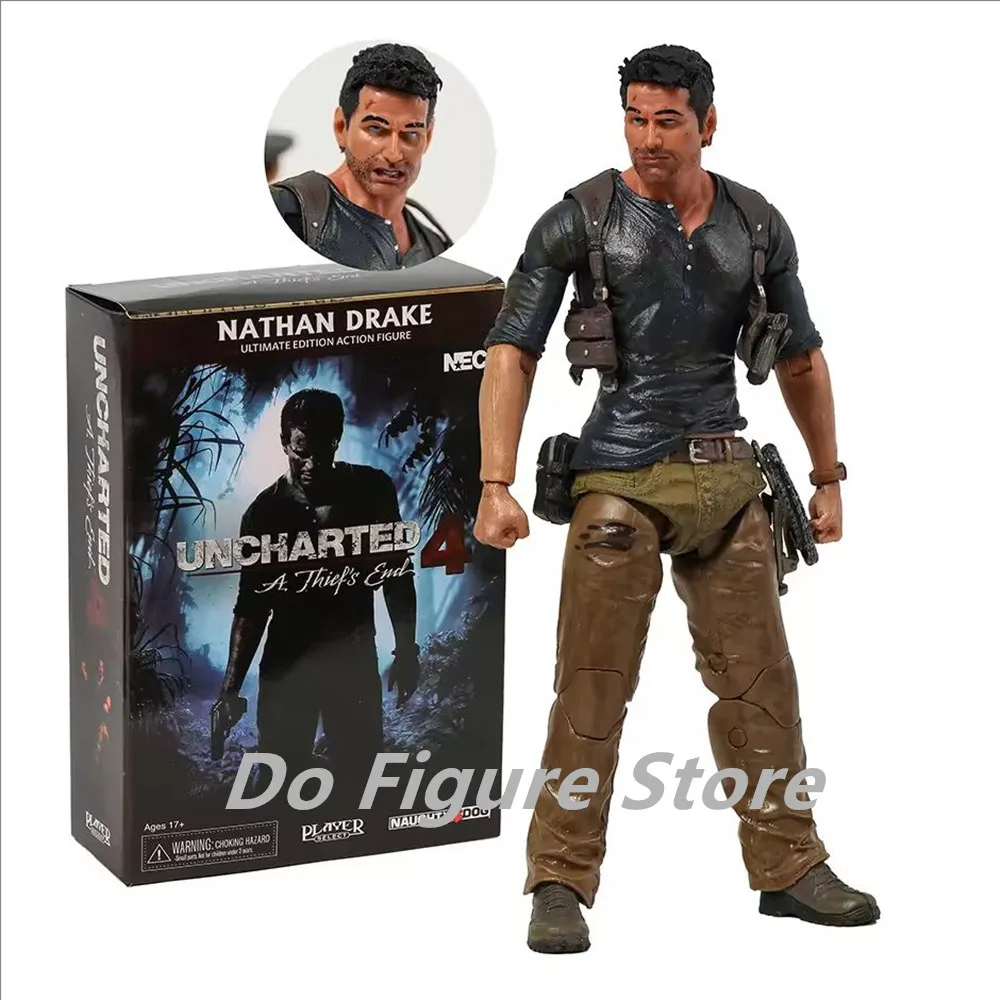 

NECA Nathan Drake Uncharted 4 7" Action Figure Ultimate Movie Collection Toy