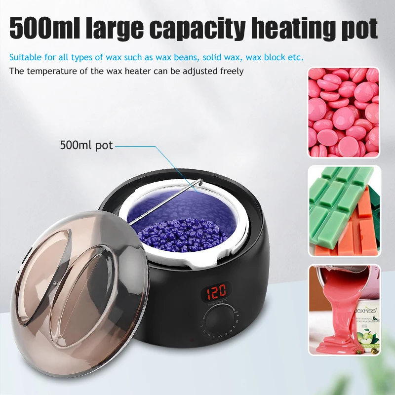 2026 Professional Wax Warmer Heater for Depilatory Epilator Paraffin Wax Bean Bead Heating Machine Hair Removal Tool