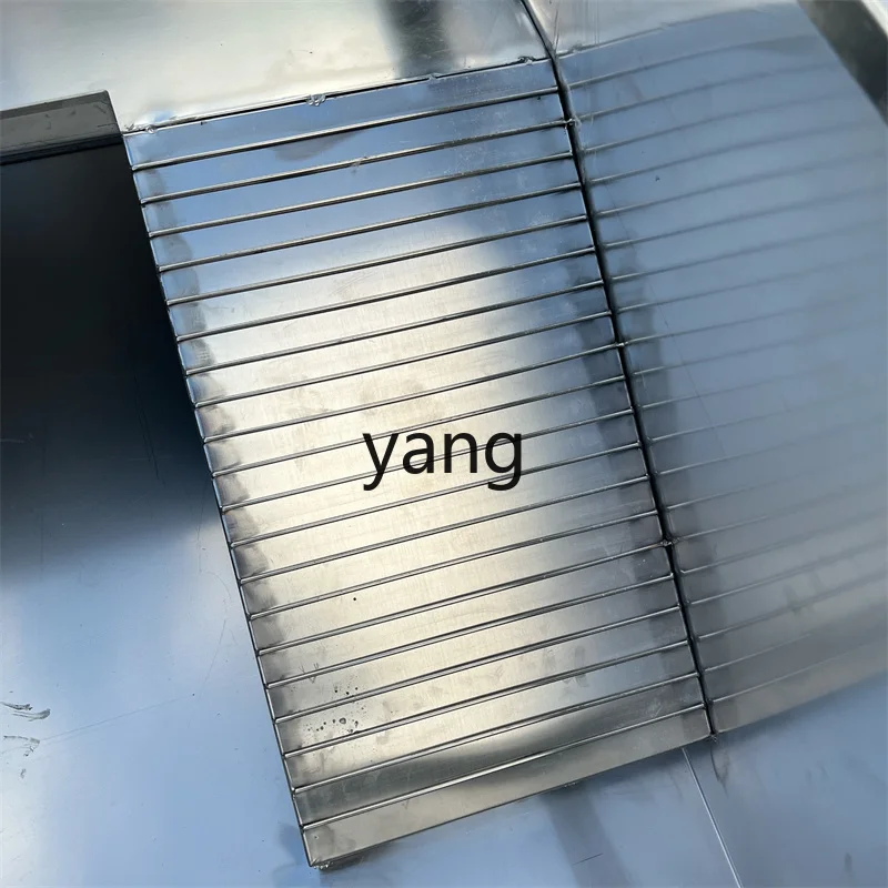 LTT stainless steel anti-theft seed turtle box outdoor balcony turtle tank household with sand pool drying table breeding box