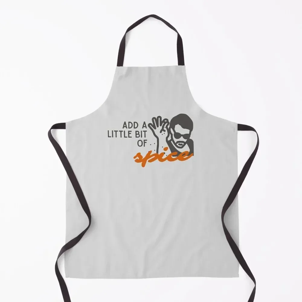 

Add a little bit of spice salt bae Apron Useful Things For Kitchen women's work Waiter Uniforms Hairdressing Apron
