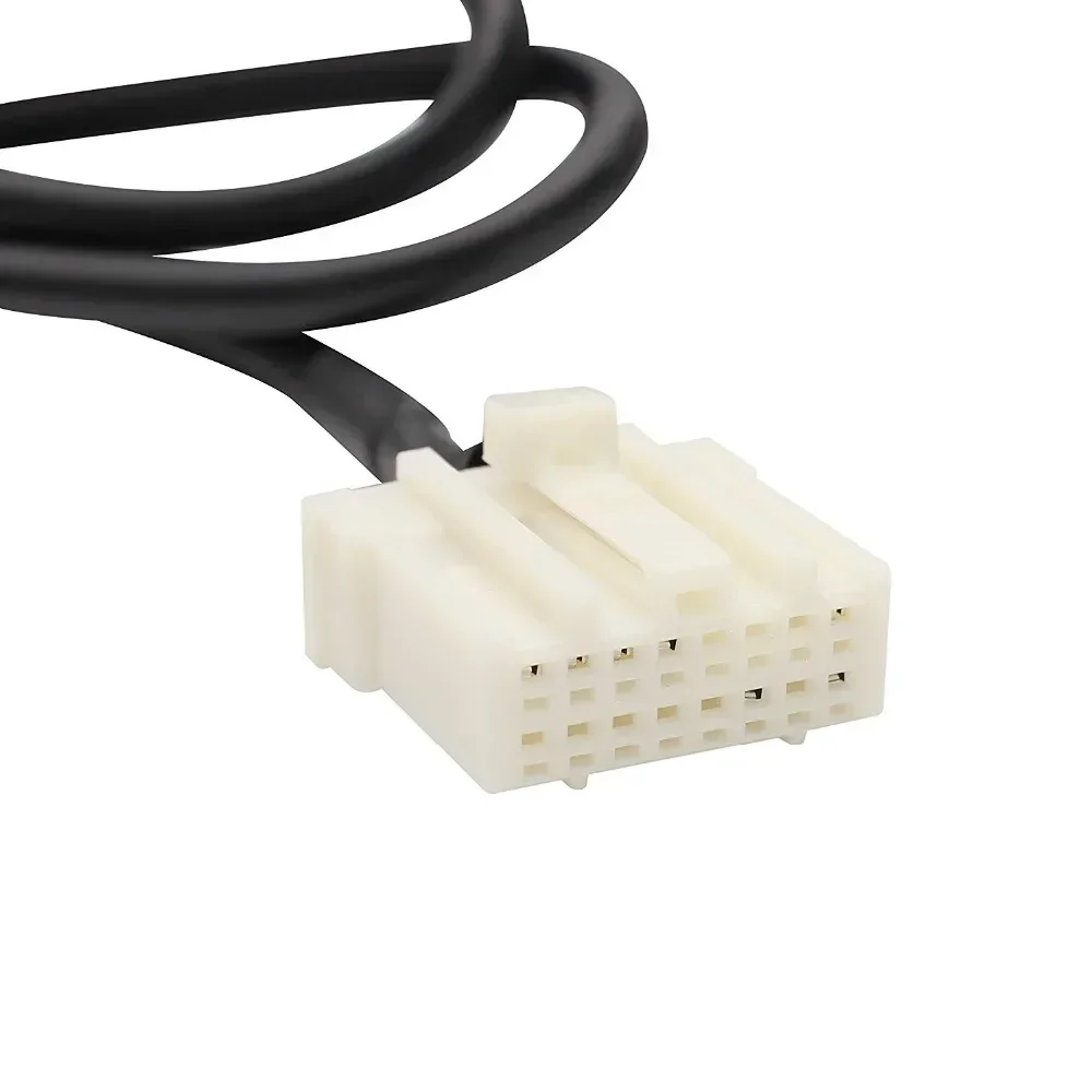 DOXINGYE USB AUX odtwarzacz Mp3 Adapter samochodowy cyfrowy zmieniacz CD muzyki 3.5mm dla Mazda 2/3/5/6/CX7/MX5/MPV/Miata/Tribute/RX8 interfejs — zdjęcie 6