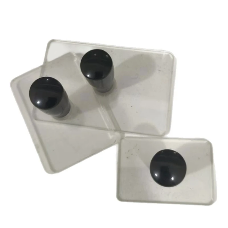  Pack of 4 Transparent Silicone Stamps For Hand Crafts School Projects And Home Decors With Quality Acrylic Materials