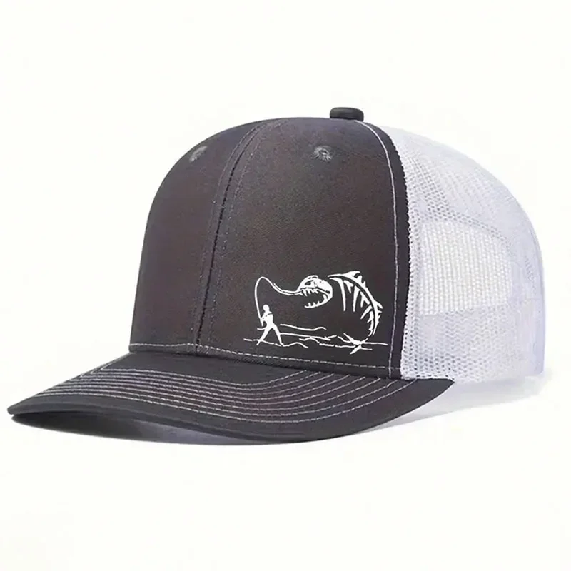 Neue Mode Richardson 122, Micro Gebogene Trucker Cap Angeln Gedruckt Sommer Mesh Atmungsaktive Baseball Caps Outdoor Gorras Hombre – Detail 8
