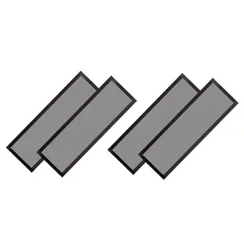 HHTL 磁性PVC通風網罩,4個裝黑色地板通風口蓋 8 最佳銷售 地板通風口蓋 - №7