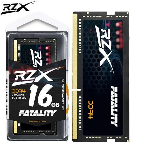 Imagen 1 del producto RZX Memoria RAM portátil DDR4 1,2 V DDR3L 1,35 V 32GB 16GB 8GB 4GB 260pin 3200MHz 2666MHz 2400MHz 204pin 1600MHz Notebook Sodimm M