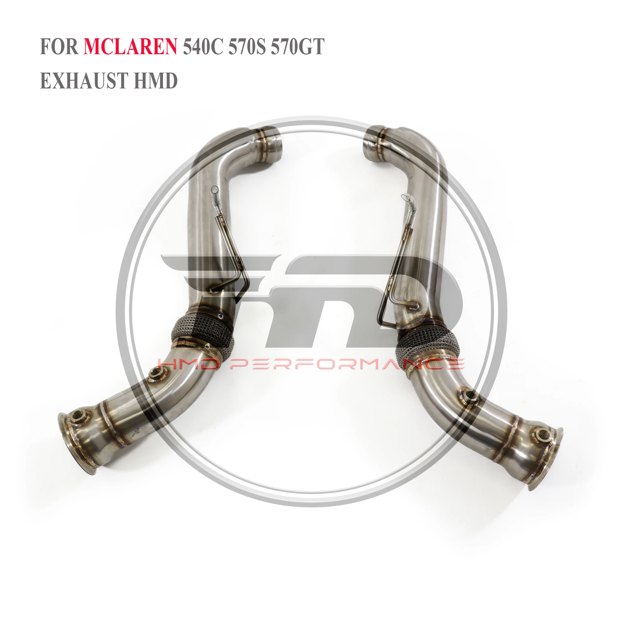 

HMD Exhaust System For McLaren 540C 570S 570GT Exhaust High Performance Downpipe Catalyst Exhaust