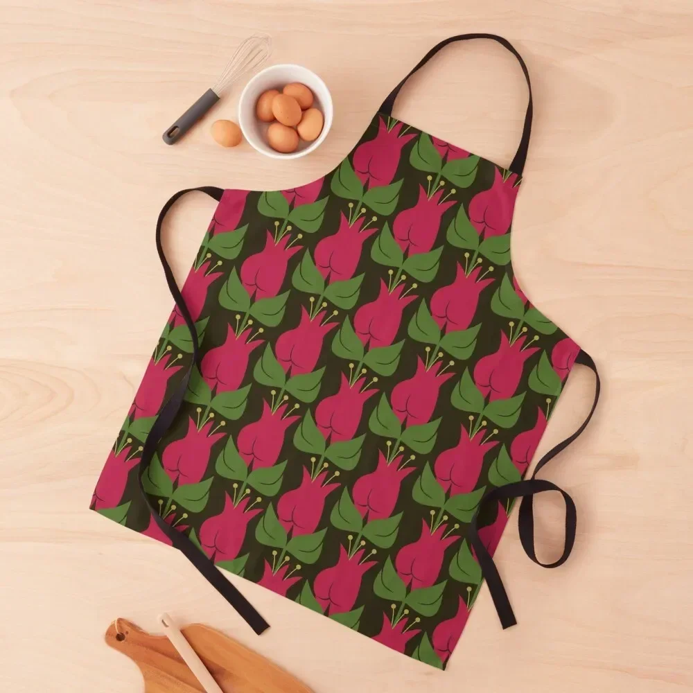 

Tulip pattern Apron christmas decoration Household Items Kitchen Chef Uniform For Men Things For The Home Apron