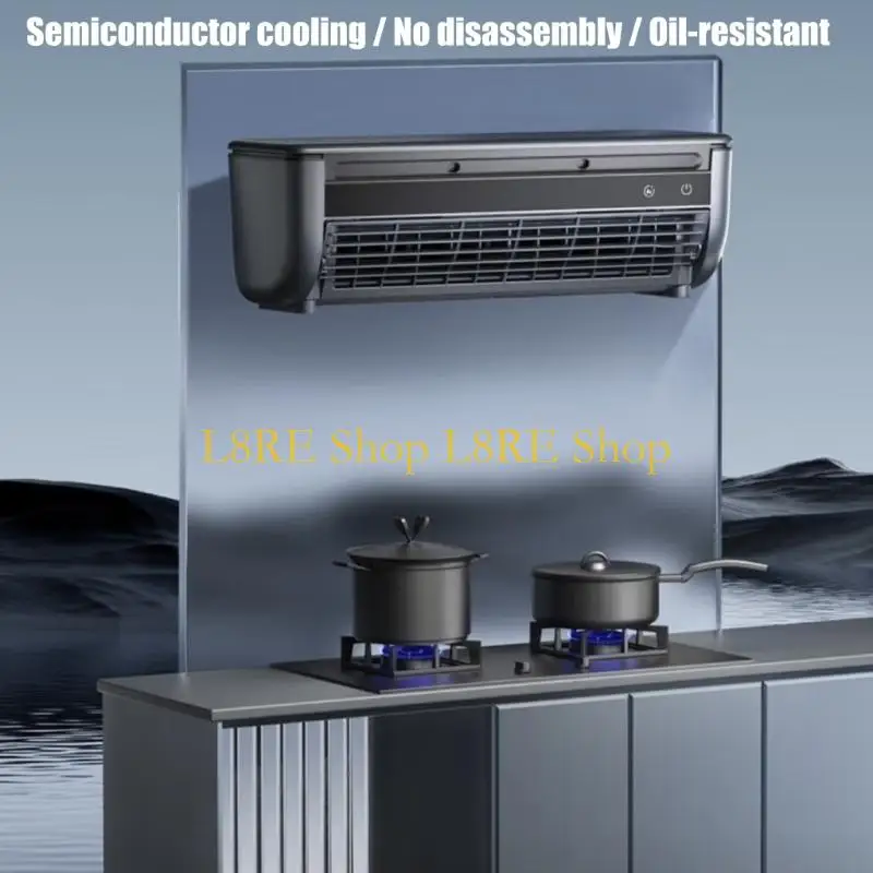 L8RE Practical Kitchen Use Air Cooling Fan Easy Operation 6000mah Battery Energy Saving Perfect for Home Office Bedroom