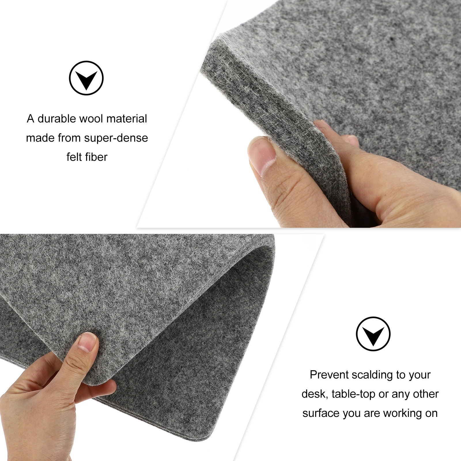 

Wool Felt Board Heat Felt Ironing Board Resistant Pad Portable Pressing Mat Anti Scald Sewing Tools Accessories
