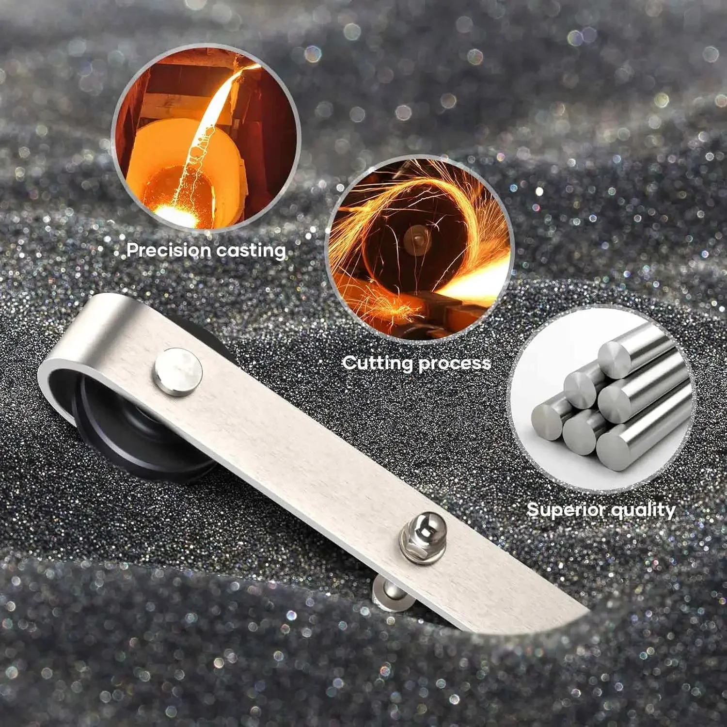 

[Бесплатная доставка, новое поступление! ] 8 футов матовый никель, комплект фурнитуры для двойных раздвижных дверей сарая, базовый J-образный шкив, сверхмощный, раздвижной Smo