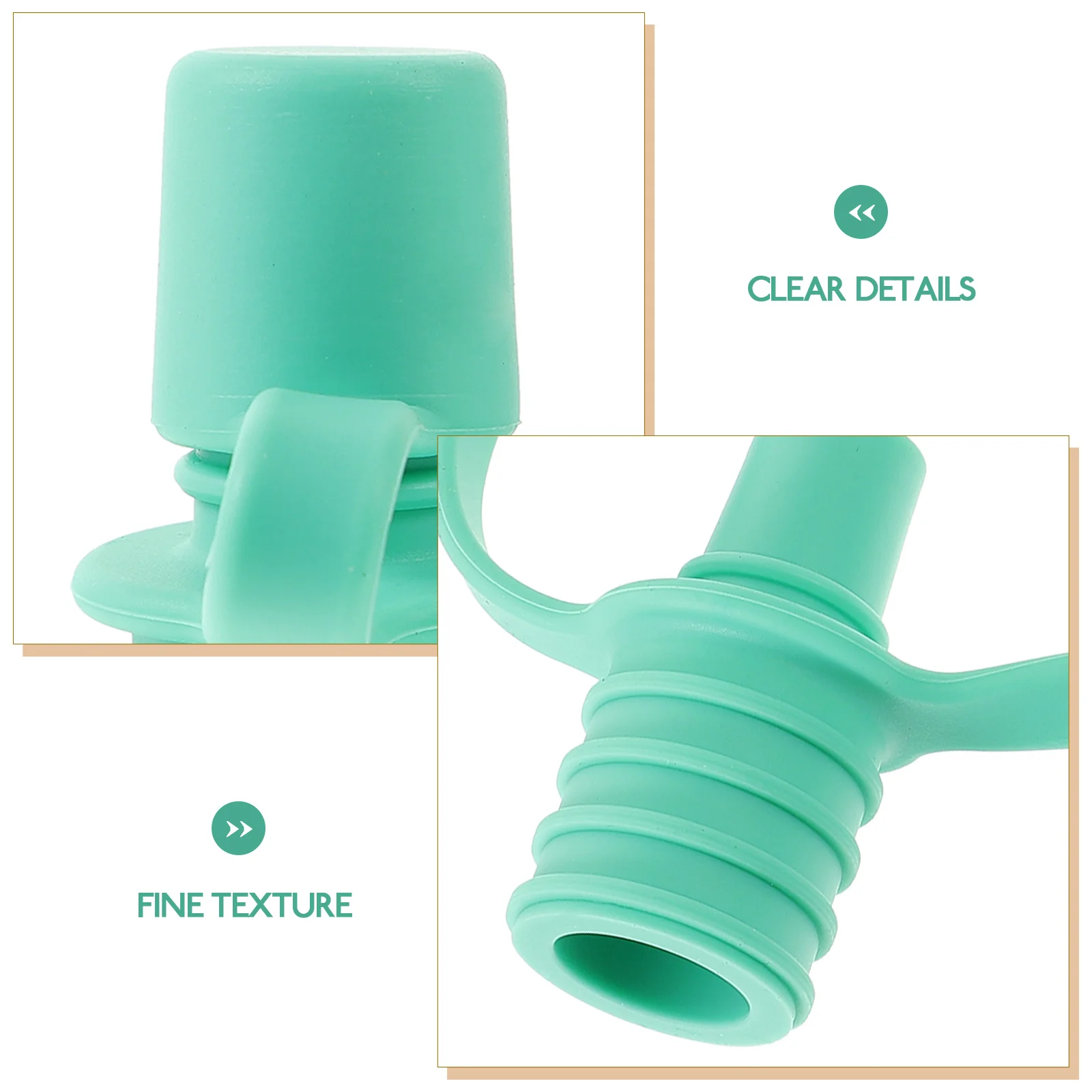 

5 Pcs Silicone Spout Light Water Bottles Toddler Water Bottle Spout Adapter For Toddler Feeding Cup Accessories