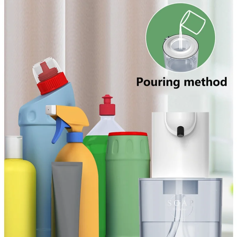 Xiaomi MIJIA 2025 موزع الصابون الرغوي/الجل الأوتوماتيكي 400 مللي 4 التروس مستشعر الأشعة تحت الحمراء موزع الصابون الرغوي IPX5 للحمام الجديد