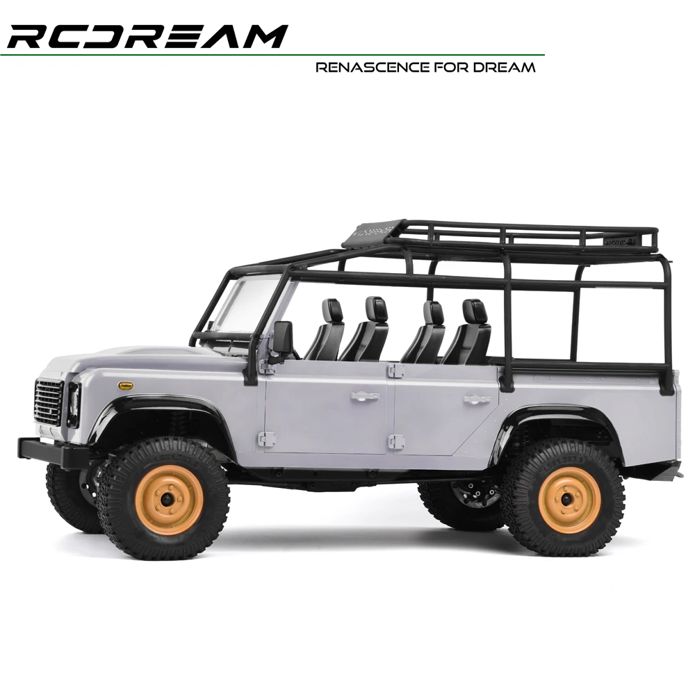 RCDream 324mm Classic Fender Kit For Wild-defender RD110 324mm Hard Body Option Upgrade parts #D1-324F-4D-RG/CY/TG