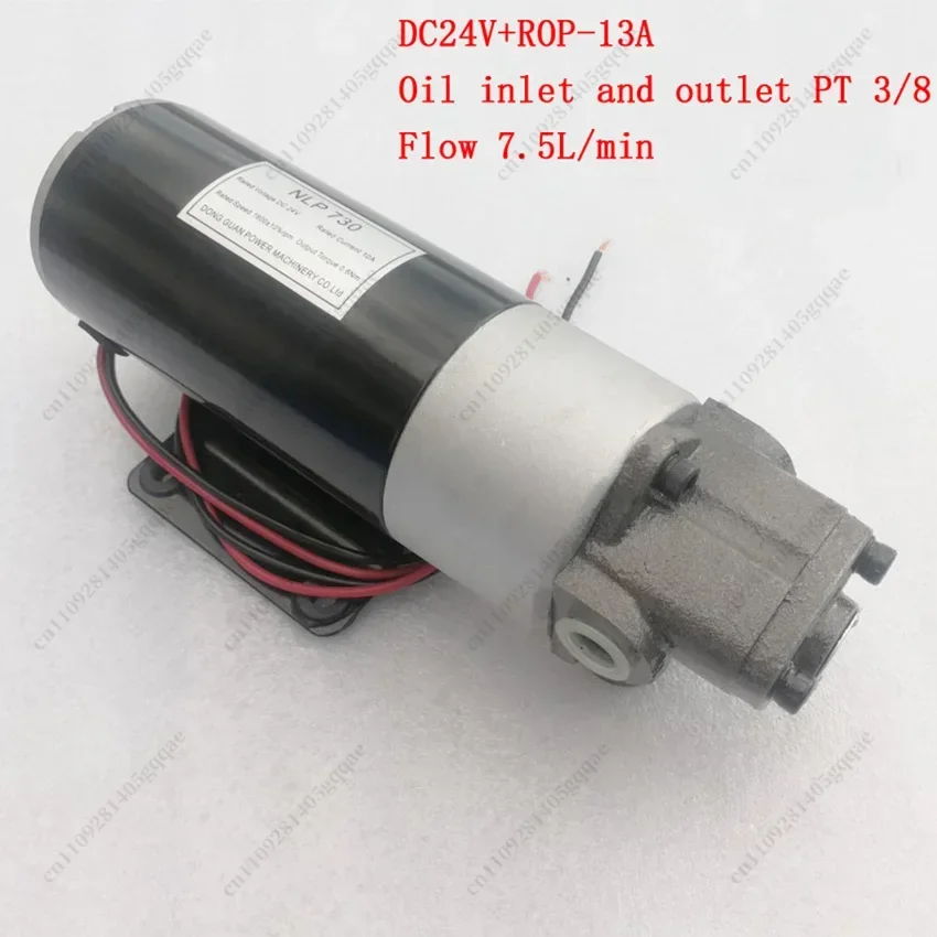 DC 12V/24V AC 220V Dieselölpumpe Elektrische Hydraulikpumpe Kleine DC-Ölpumpe Mikro-Zahnradpumpe Ölsprüher – Detail 11