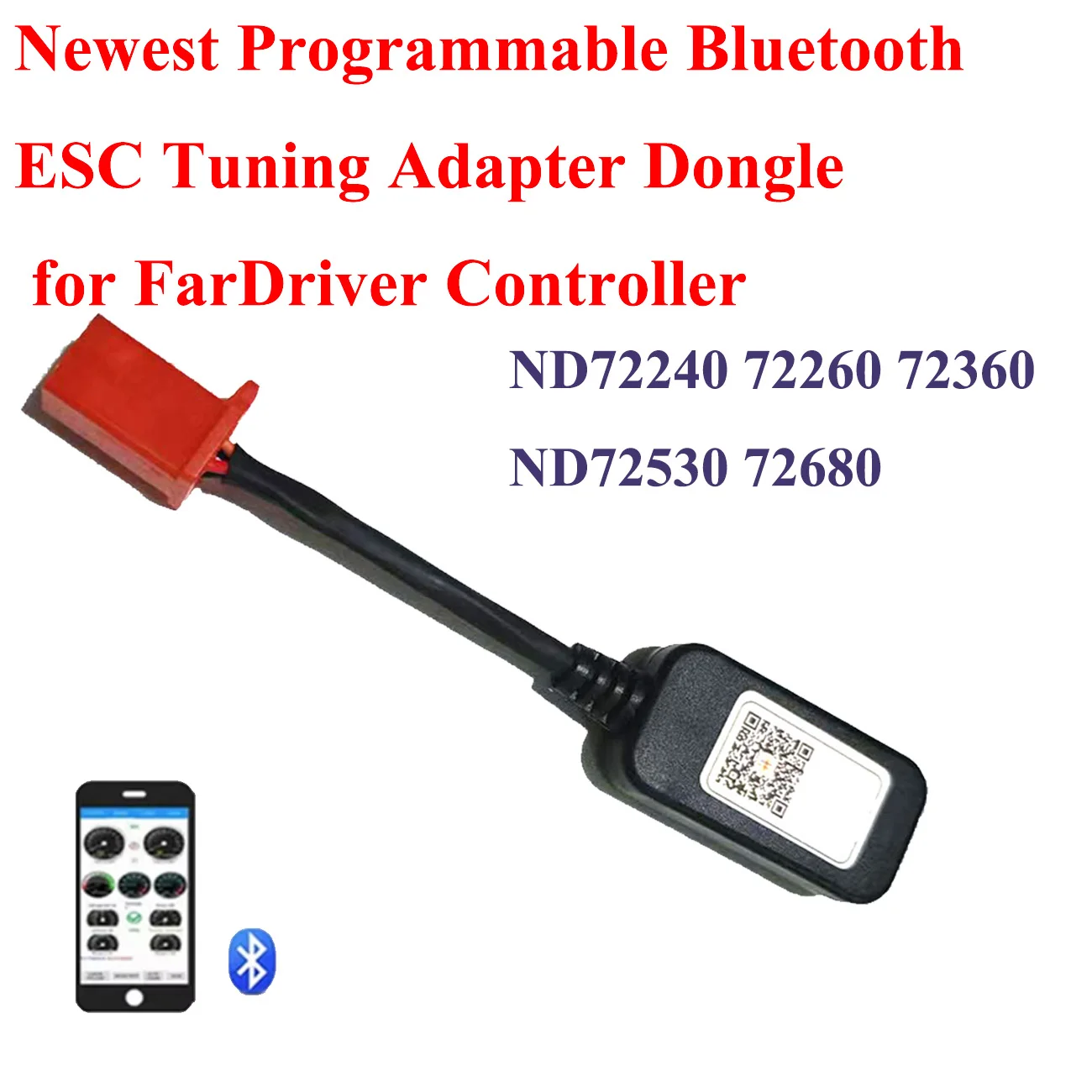 

Programmable Bluetooth Dongle for FarDriver Controller ND72240 72450 72260 72360 72530 72680