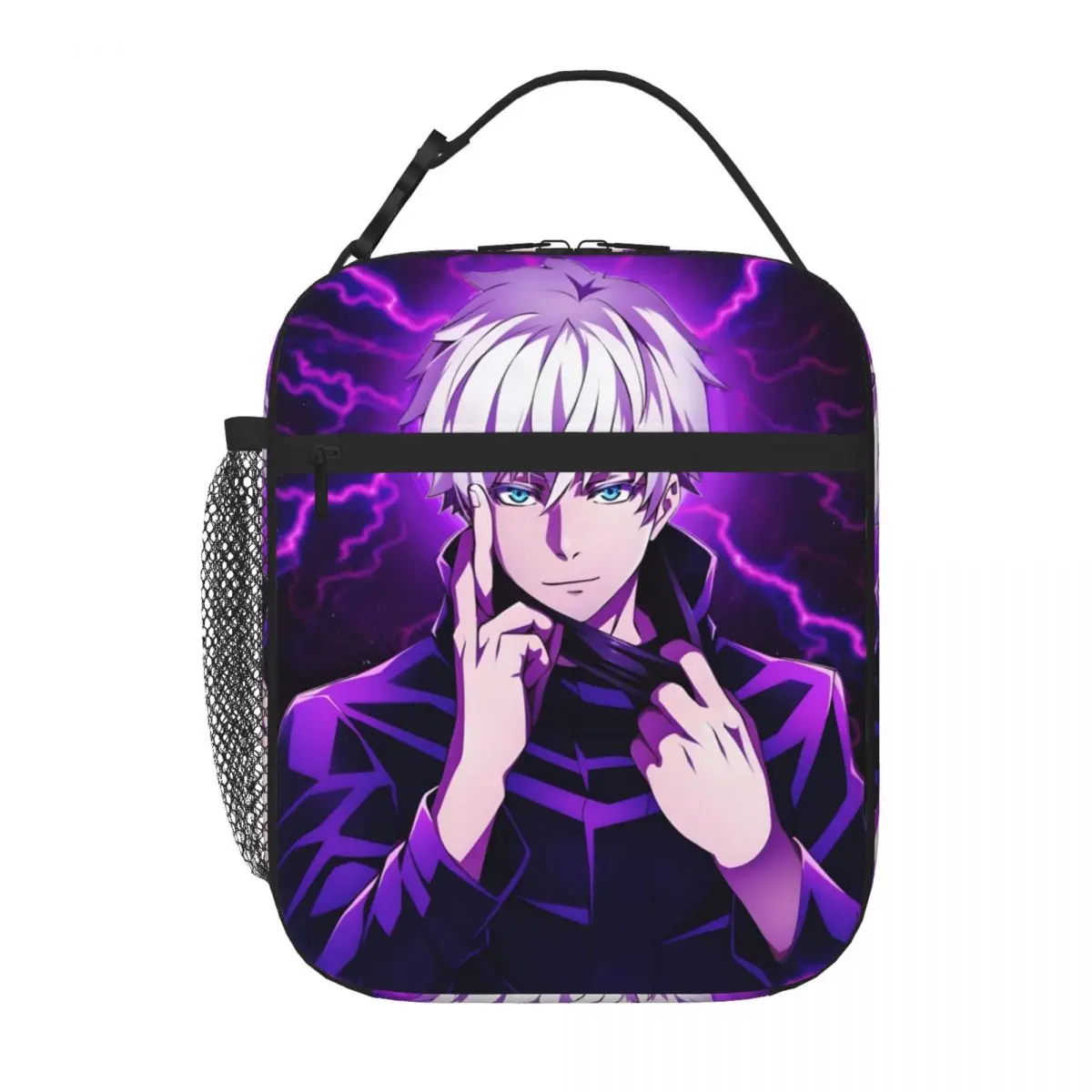 Anime Gojo Satoru Lunch Bag Lunch Container New Arrival Cooler Thermal Lunch Box For Office