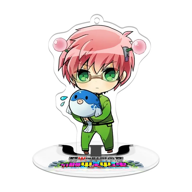 10cm Anime Peripheral The Disastrous Life Of Saiki K Desktop Acrylic Stand Saiki Kusuo Teruhashi Kokomi Figure Cosplay Standing