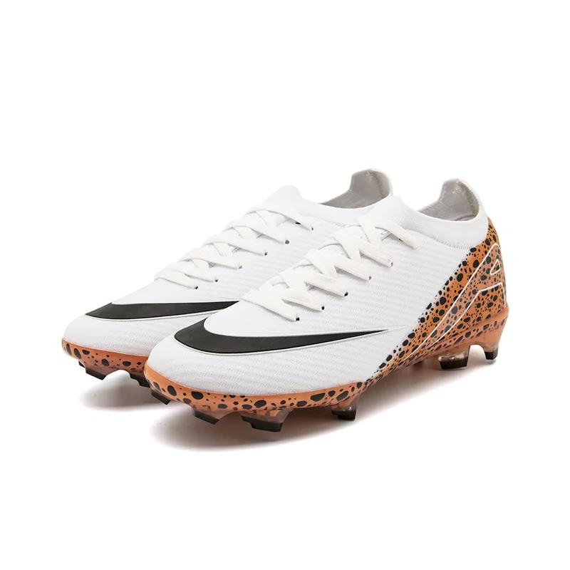 

Professional FG/TF Football Shoes Men High Quality Outdoor Non-slip Men's Soccer Shoes Fashion Leopard Society Soccer Cleats Man