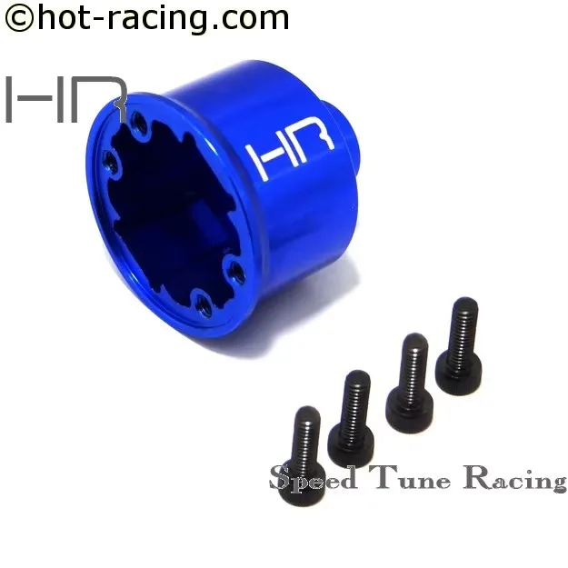 

Алюминиевый держатель дифференциала Hot Racing (корпус) переднего или заднего дифференциала для Traxxas E-Maxx E-Revo XO-1
