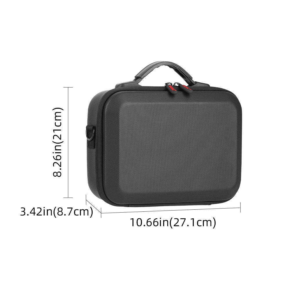 Carrying Case for Insta360 X6 Cameras Accessories Portable PU Waterproof Storage Shoulder Bag Hard Shell Protective Box Handbag
