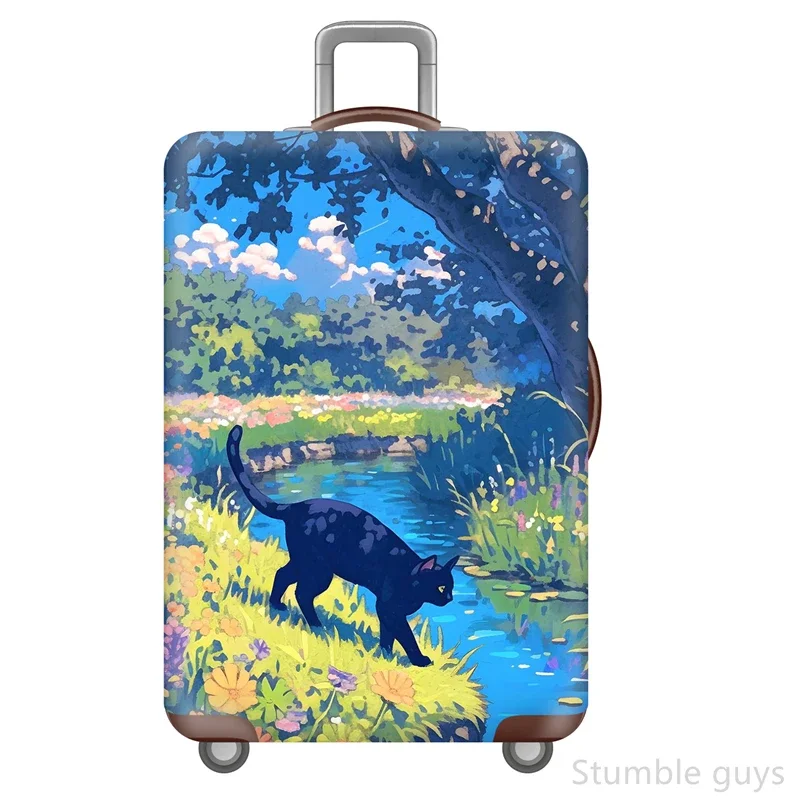 

Protective Elastic Luggage Cover Washable Anti-Wear Dustproof Suitcase Protector Sturdy For All Trip Types 18-32 Inch