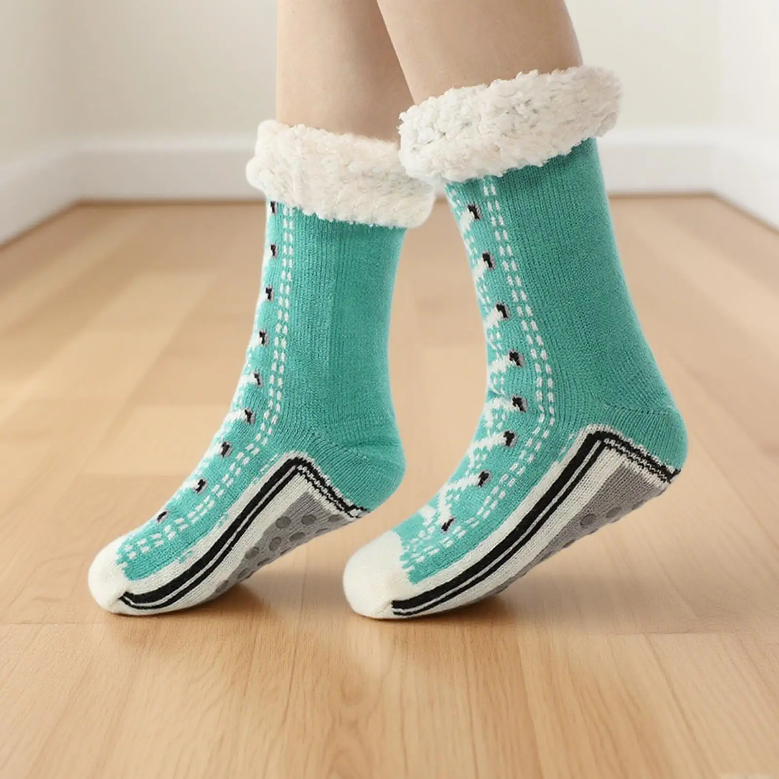 Electric Socks USB Non Slip Foot Warmers Camping Supplies For Boot Winter Travel Cold House Autumn Sleeping Outdoor Shoes view 4
