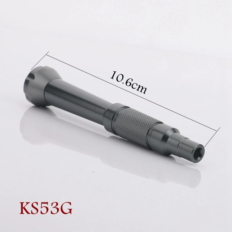 Mini Aluminum Alloy Screwdriver Handle Suitable for 4mm Hex Bayonet Bit Multifunctional mobile phone repair tool