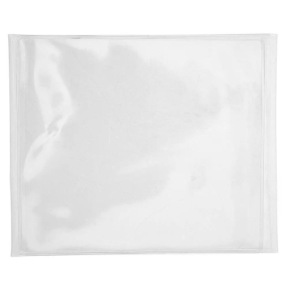 Plastic Mahjong Card Cover Protective Sleeve Transparent Standard Fit Game Supplies Foldable Holder Domino