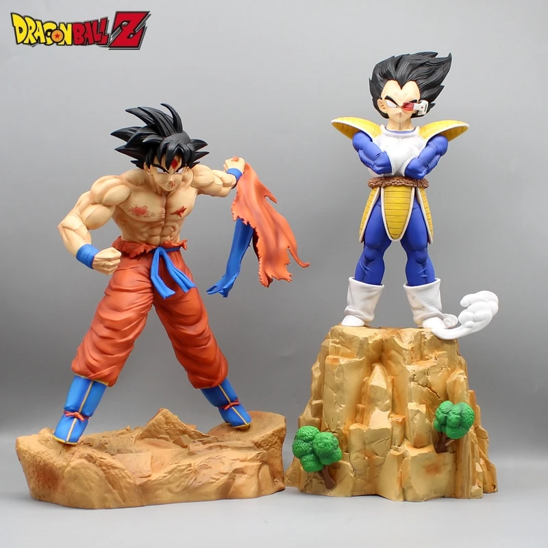 

41cm Son Goku Vegeta Figure Dragon Ball Z Anime Figures Figurine Dbz Gk Pvc Ornamnent Collectible Statue Doll Model Toys Gifts