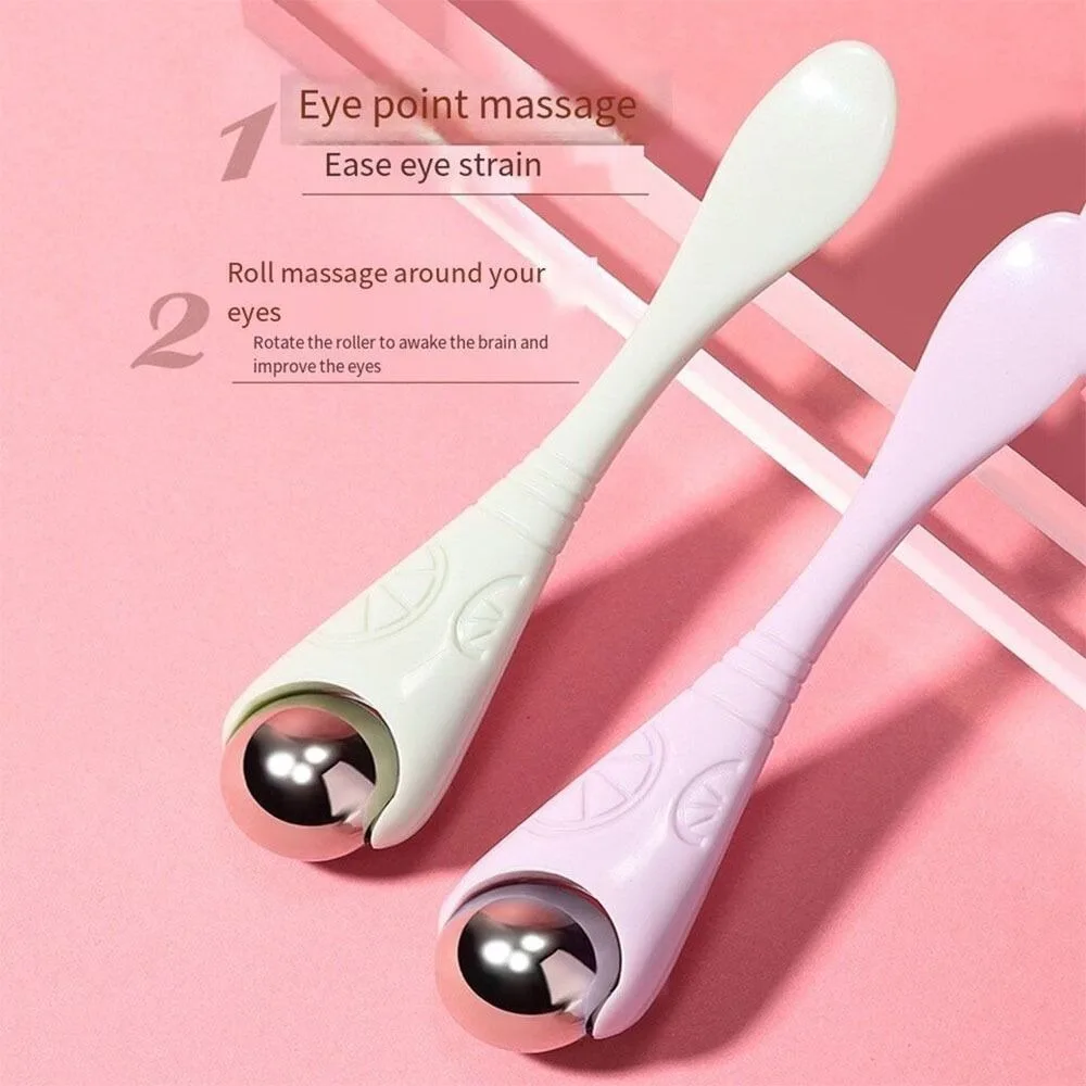 New Roller Eye Cream Massage Stick Anti Wrinkle Dual Head Dual-use Essence Introduction Stick Applicators Eye Massage Stick