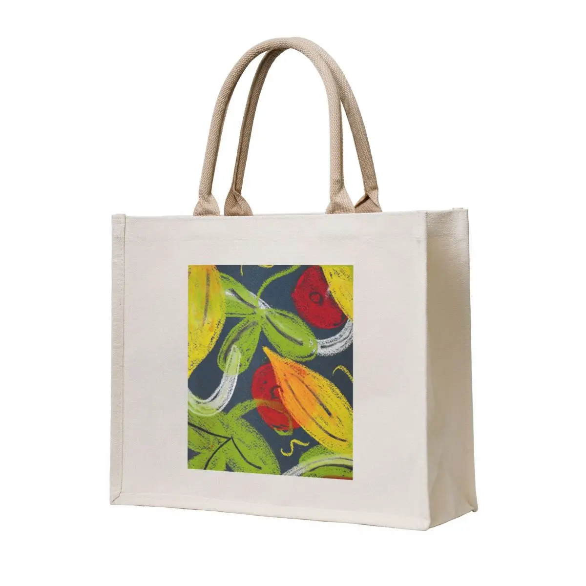 

Leaves and Fruit Tote Bag tote bag men's Large bags for women Canvas bag
