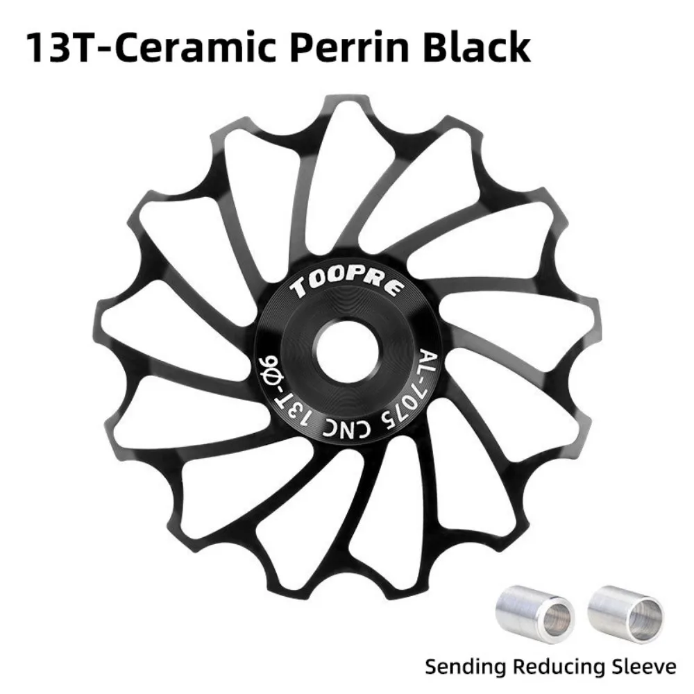 

11T/13T Bicycle Rear Derailleur Bearing Pulley Positive Negative Tooth Bike Rear Derailleur Pully AL7075 CNC Durable