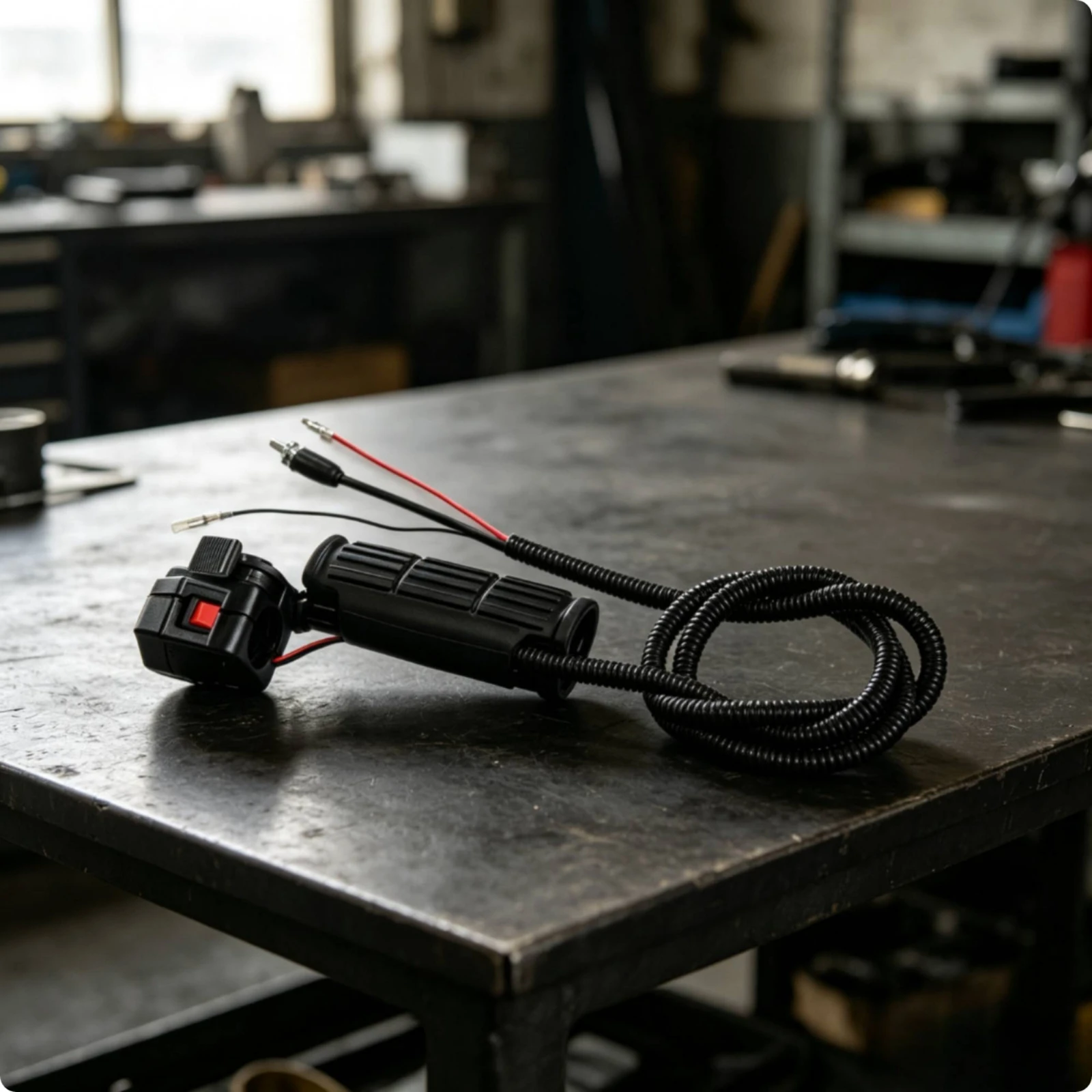 Throttle Switch with Wiring Harness Backpack-Style Brush Cutter Throttle Switch Garden Tool Insulated Easy Installation