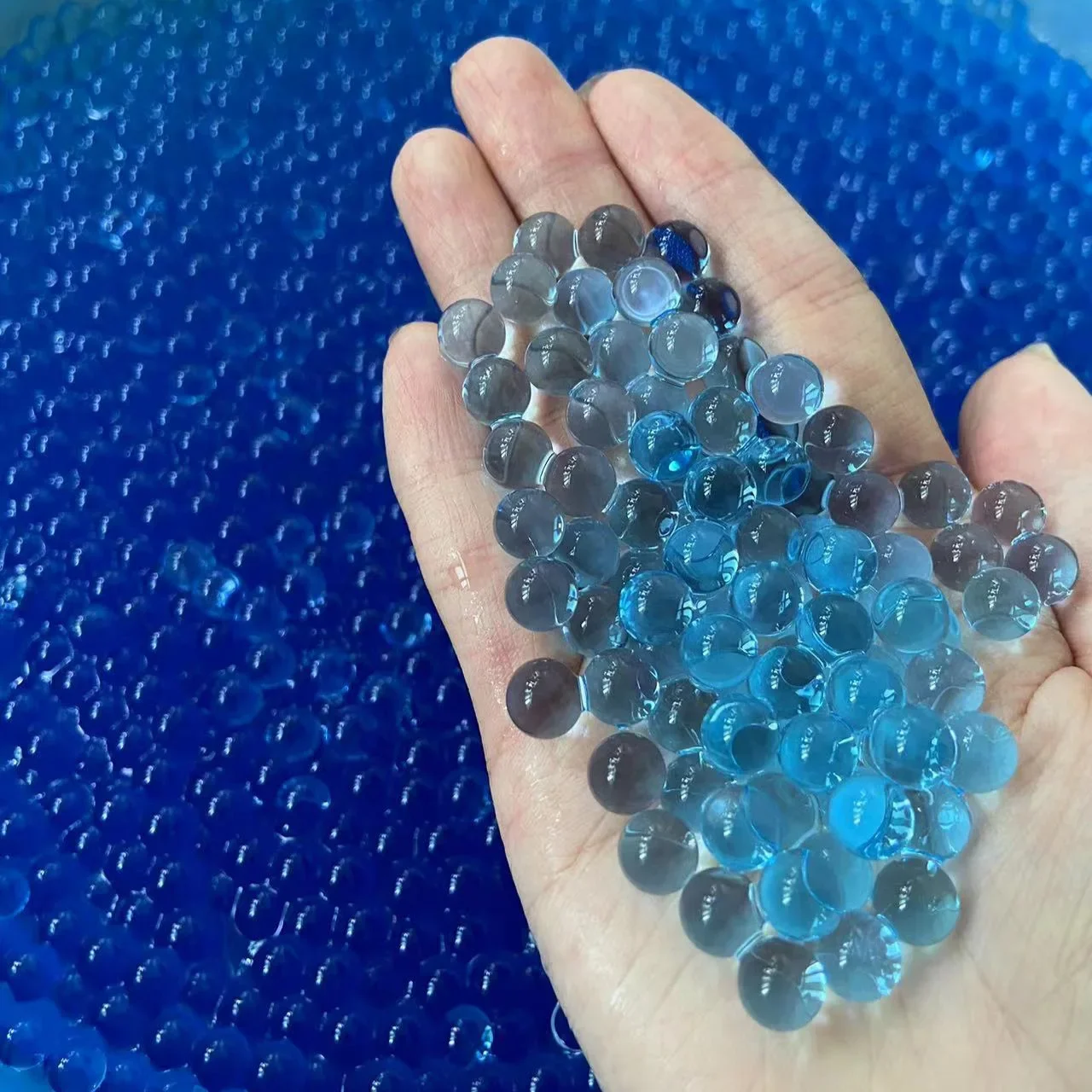SOTAccessor Bolas de Mármores Coloridas Crianças Pistola de Água Brinquedo 7-8mm BB Pistola Cap Pellets Brinquedo Bola de ÁguaCrystal Clay Toy Bala