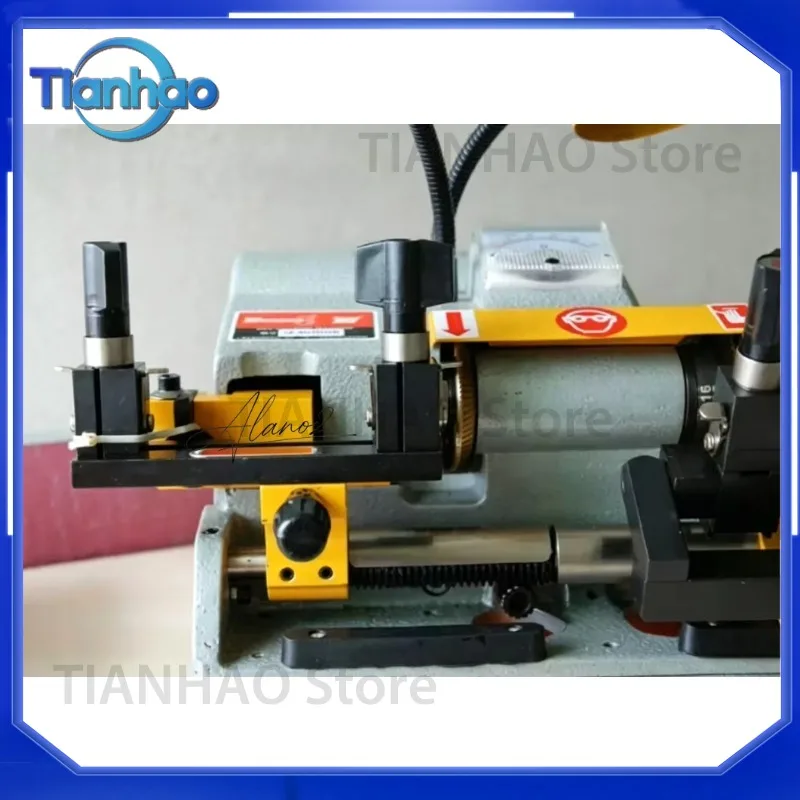 Multifunctional Key Duplicating Machine 903DGS for Horizontal Double-Head Key Gear Cutting Locksmith Copying Security Keys