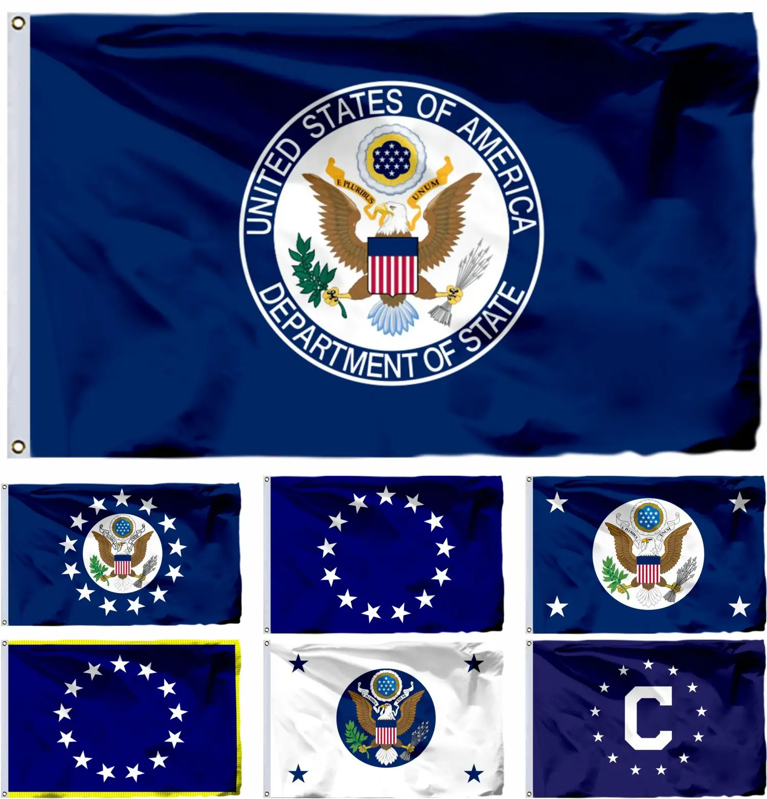 

USA Department State Flag 90x150cm 3x5ft US Foreign Service American Deputy Secretary United States Flags and Ambassador Banners